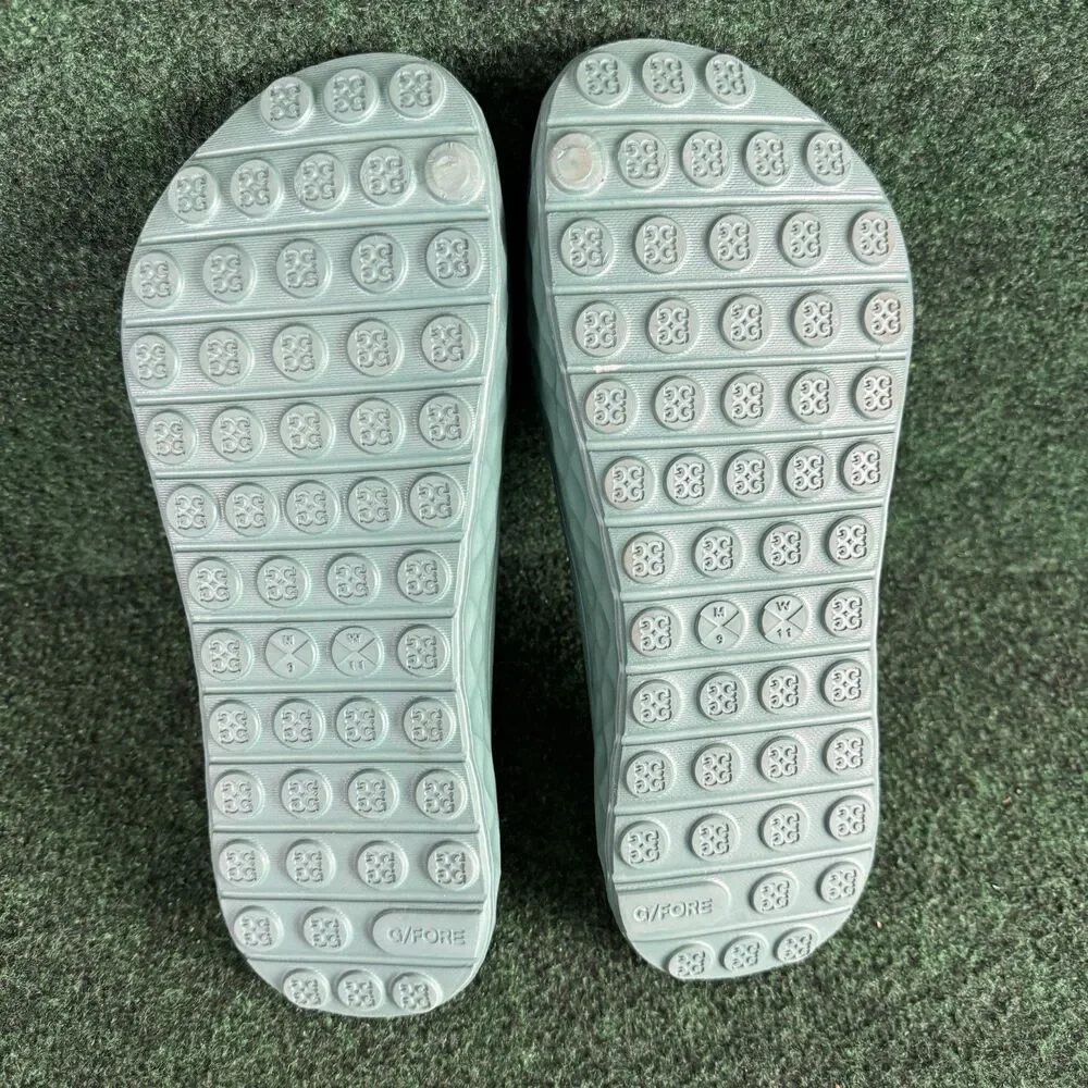 G Fore Taylormade G/slide Street Slides Sandals Unisex Sage Green Men’s Size 9